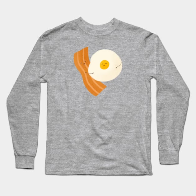 Bae - bacon and egg Long Sleeve T-Shirt by summerheart